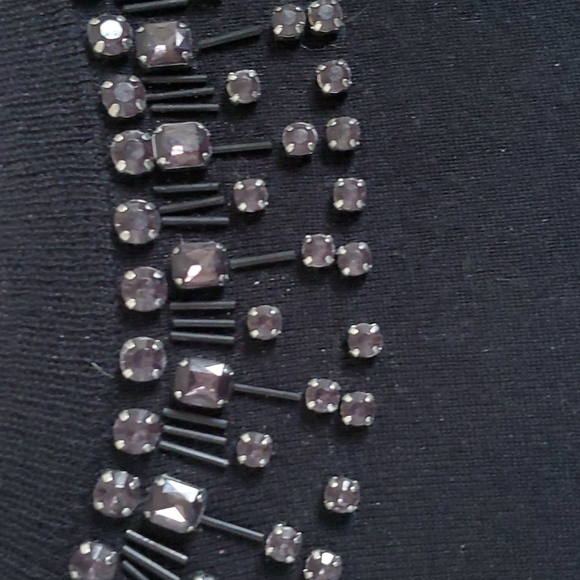 J. Crew M  beaded sweater - Picture 3 of 4